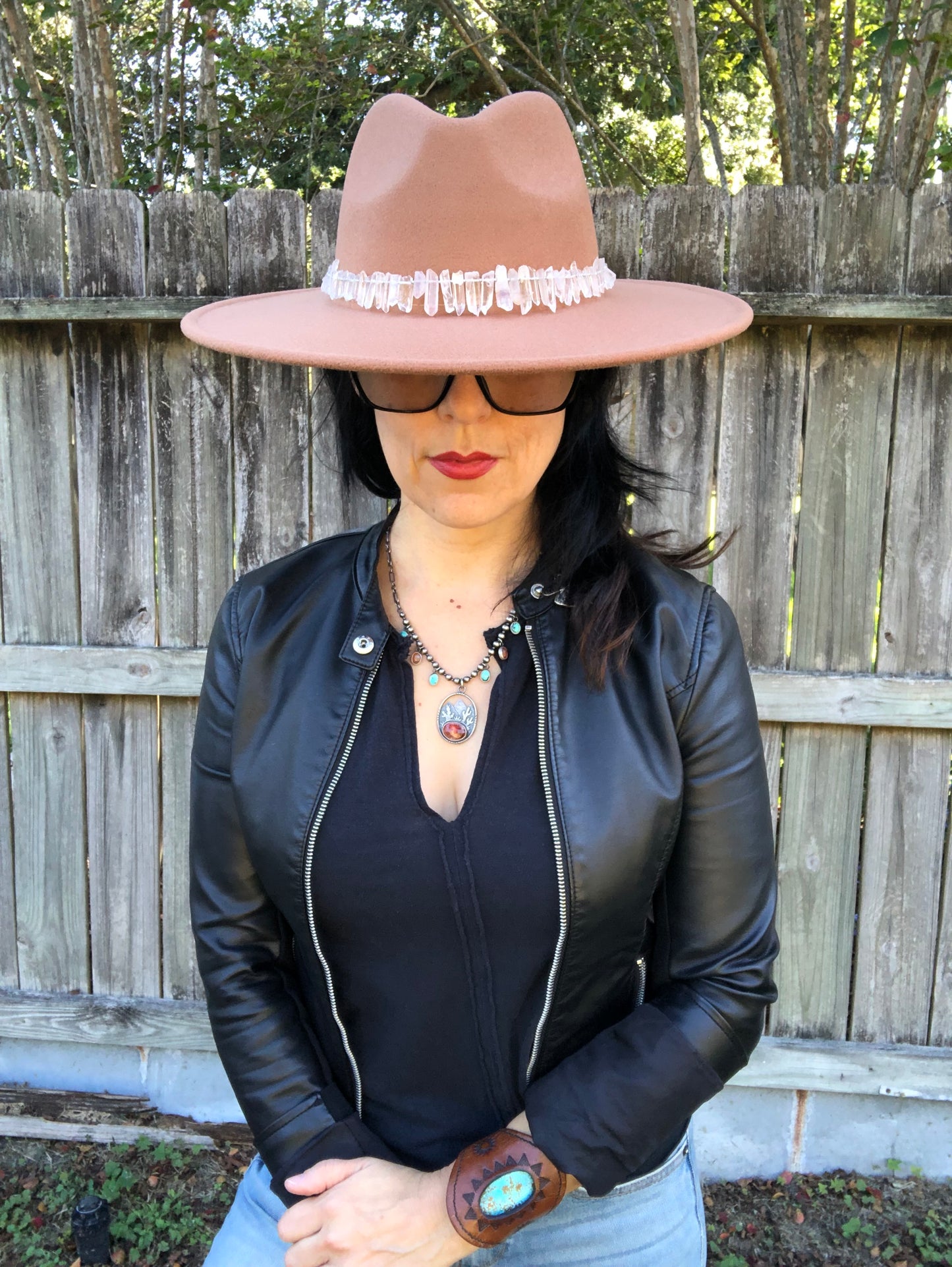 Crystal Hatband, Gemstone Hat Band