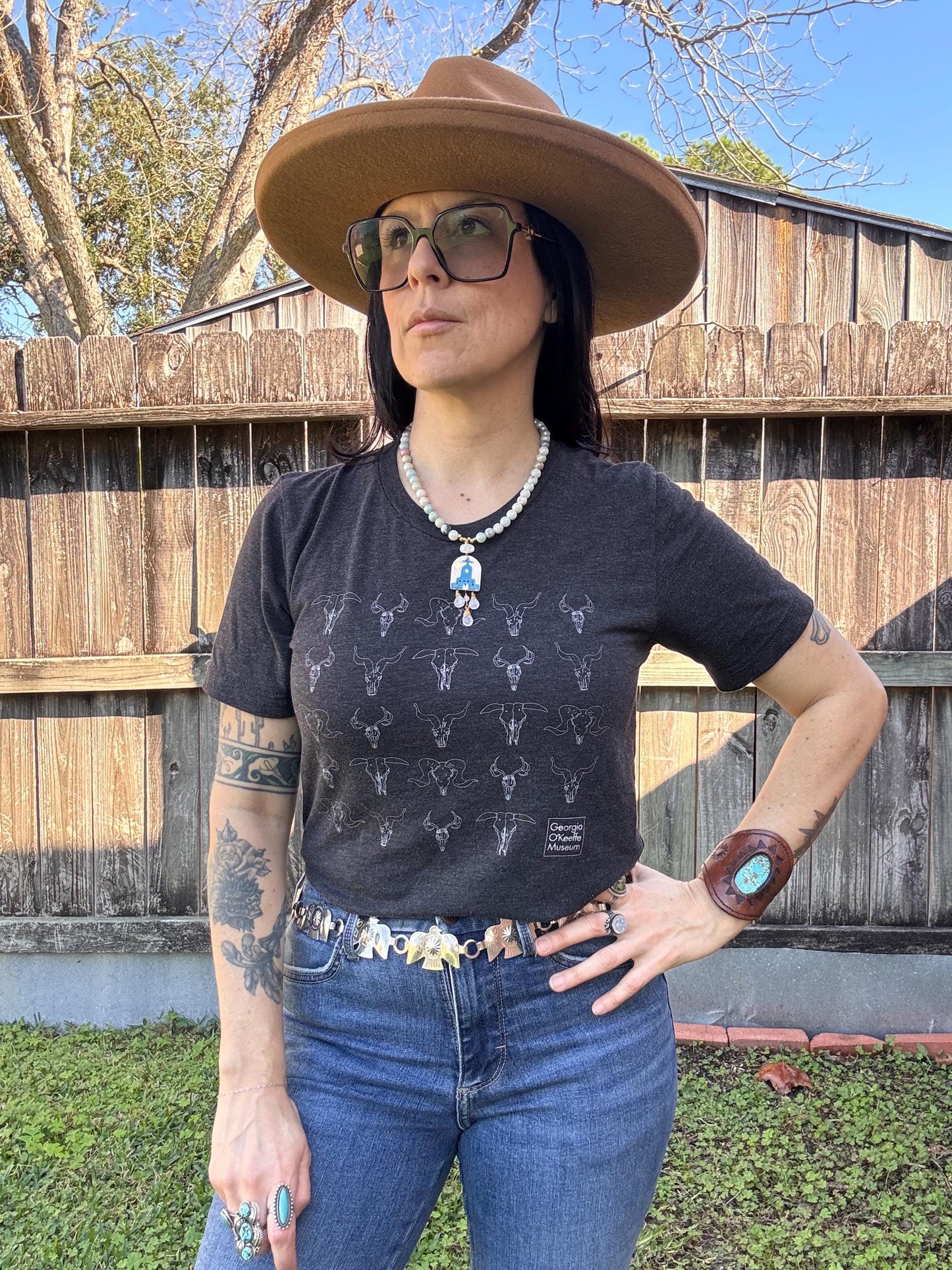 Handmade Ceramic Mission Necklace: Amazonite & Moonstone Beaded Jewelry