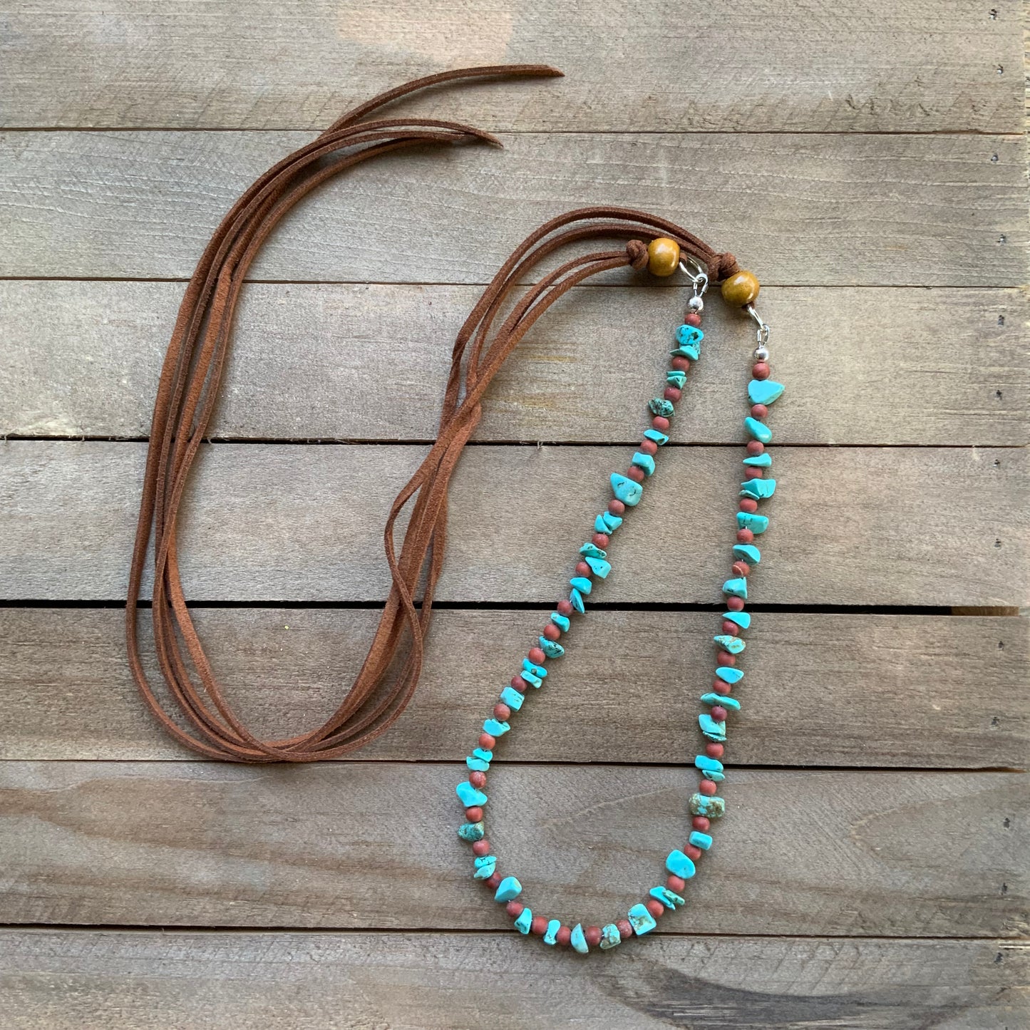 Turquoise bead Hat band