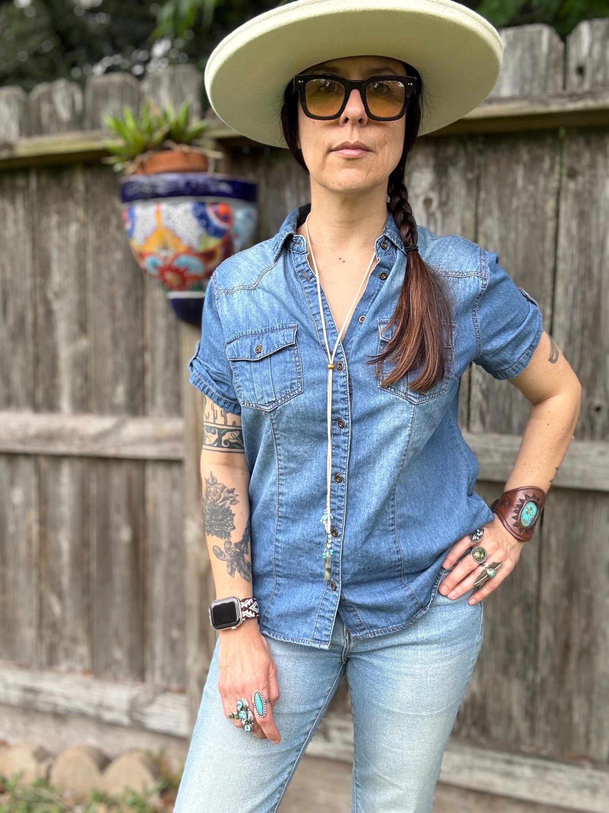 Rose Quartz & Labradorite Bolo – Minimalist Style