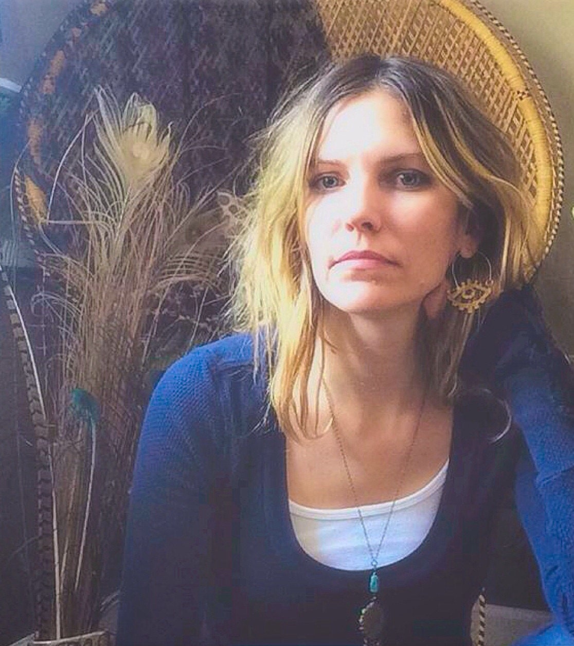 Handmade Metal Eye Hoop Earrings: Copper, Brass, or Aluminum